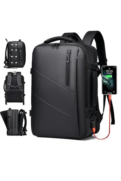 ANYUAN ANHYUAN Travel Laptop Backpack 18 Inch,20-40L Expandable Anti-Theft Ba...