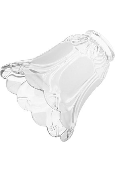 PRETYZOOM Frosted Glass Pendant Lamp Shade Aperture Decorative Ceiling Light ...