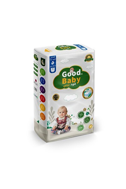 Generic Brand حفاضات جود بيبي للأطفال – مقاس كبير جدًا (6) – 18 إلى 11 كجم