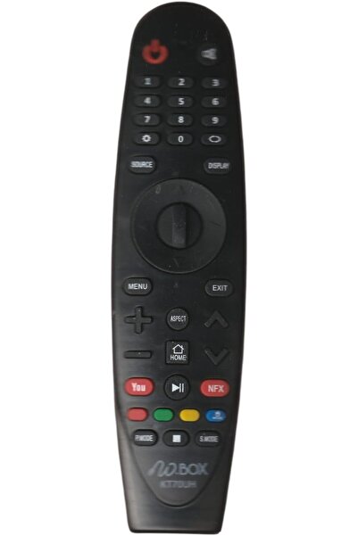 GENERAL NoBox Magic Remote Control, Black, Universal Smart TV Remote with Sou...