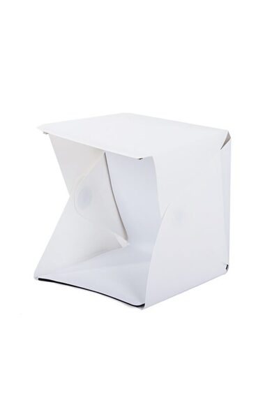 Solplant Mini studio foto, Verk Group, tip cort, 20 LED-uri, cu husa, USB, al...