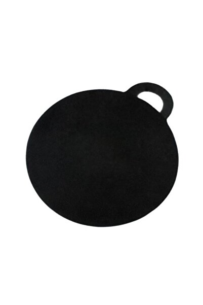 Solplant Placa gratar, fonta, rotunda, cu maner, 30 cm, Perfect Home