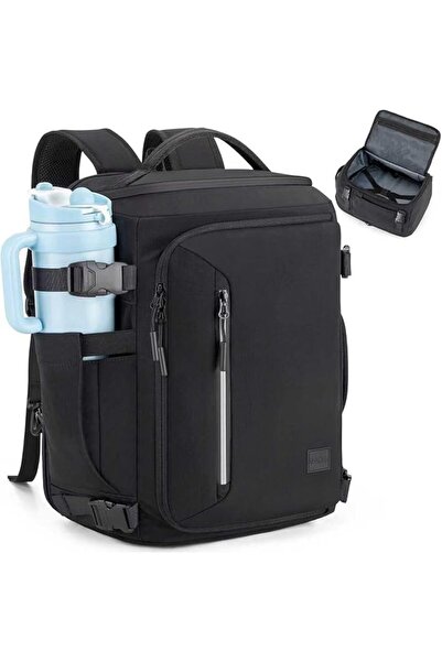 Tzowla Travel Laptop Backpack Carry On Flight Approved with Large Cup Holder ...