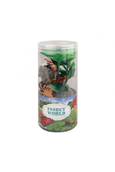 Noname Set figurine insecte Wild Life KZ956-011E, 16 piese, aprox. 7 cm, în tub