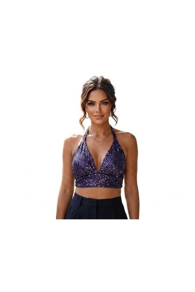 Mefa basic Kadın Boyun ve sırt Bağlamalı Bralet Büstiyer Crop