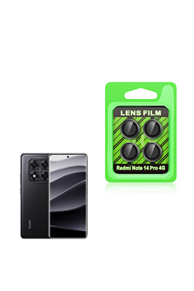 zore Xiaomi Redmi Note 14 Pro 4g Camera Lens Protector Metal Full Compatible ...