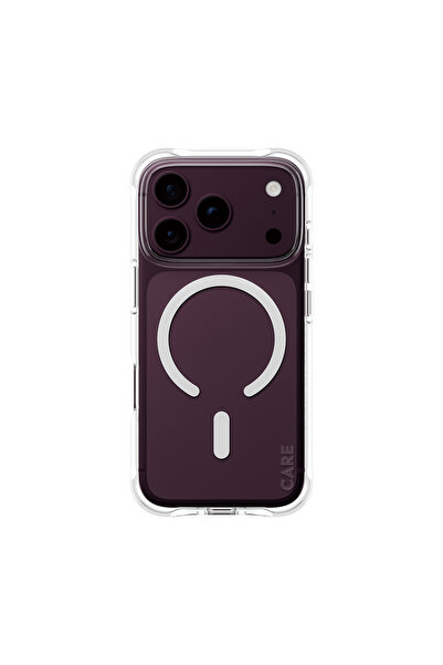 Panzer Glass CARE™ Samba MagSafe Kılıf Transparan Beyaz iPhone 18 Pro | 17 Pro