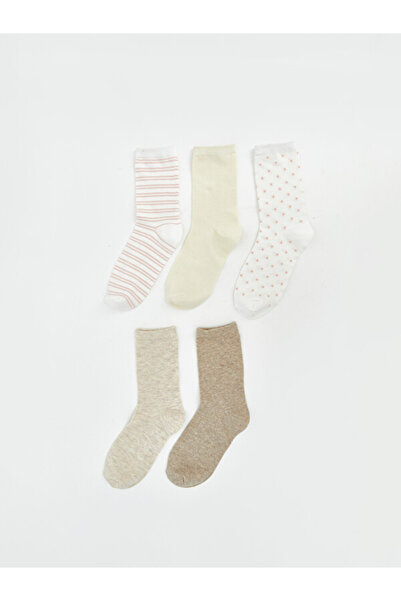 LC Waikiki I Embroidered Women's Socks 5-Pack from Freezen Store