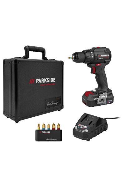 PARKSIDE 20V Cordless Drill, »PPABSS 20 Li A1 - Arnold Schwarzenegger«, with ...
