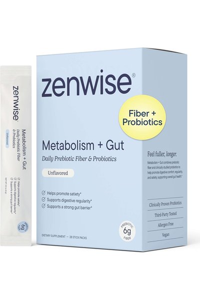 Zenwise Health Daily Fiber Powder, Prebiotic Soluble Supplement - 28 Day