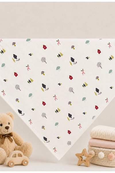 Zümra Baby Multi-Purpose Muslin Blanket, Muslin Newborn Baby Blanket, 100% Co...