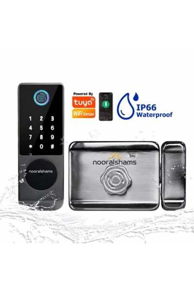 Noor Al Hashma قفل باب ذكي واي فاي للشارع X 1 PRO