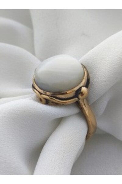 Stoneage Stone Design Ring