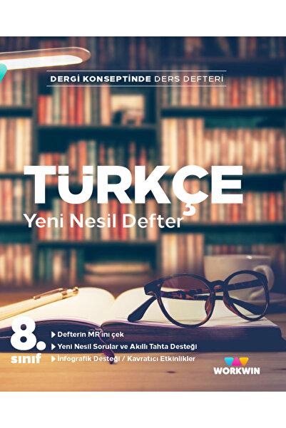 Workwin Yayınları 8. Sınıf Türkçe Yeni Nesil Defter