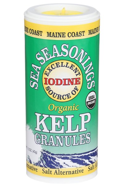 Maine Coast Sea Vegetables Seasonings Organic Kelp Granules 1.5 Oz.