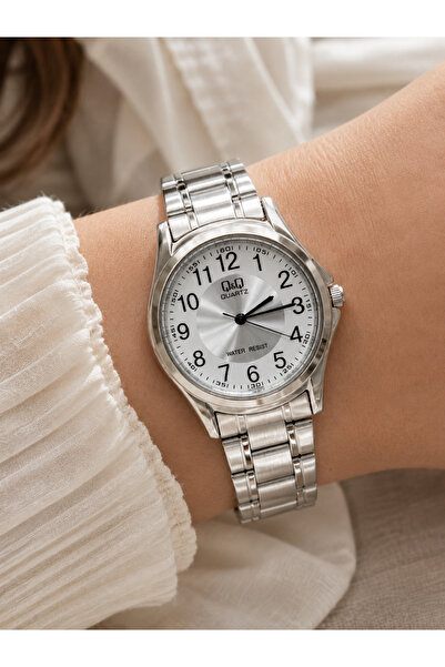 Q&Q Women's Wristwatch Silver Color Casual and Stylish Combination Japanese M...
