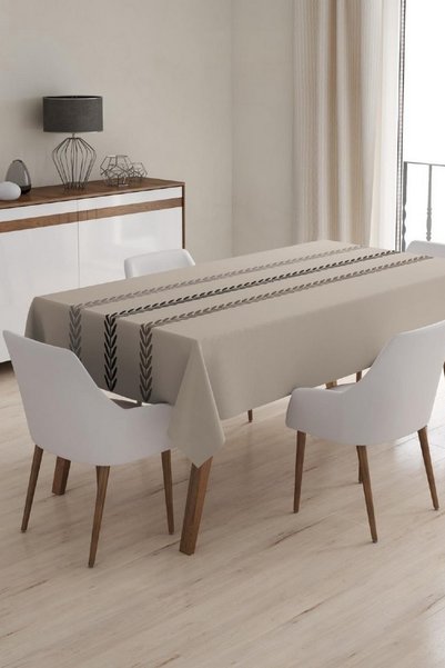 Generic Brand Tablecloth, Digital Printed Single Tablecloth, Patterned Stain-...