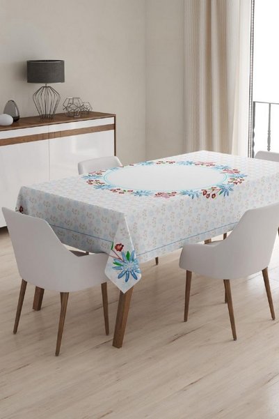 Generic Brand Tablecloth, Digital Printed Single Tablecloth, Patterned Stain-...