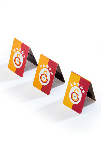 Galatasaray مجموعة علامات الكتب المغناطيسية من 5 يلدز أرما مكونة من 3 قطع - أصلية مرخصة