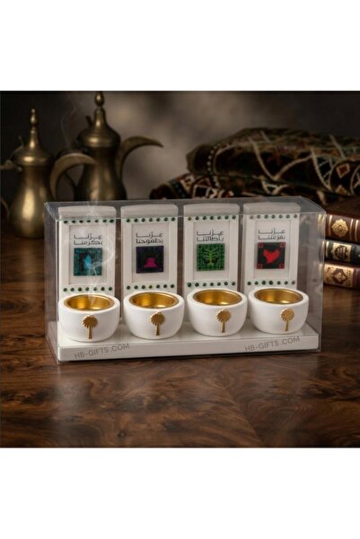 GIFT توزيعات مباخر عزنا بطبعنا اليوم الوطني 96 ( 12 حبة )