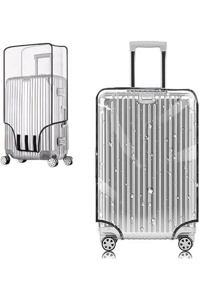 Vinnatsu Clear Luggage Cover Protectors, Full Thicken PVC Transparent Waterpr...