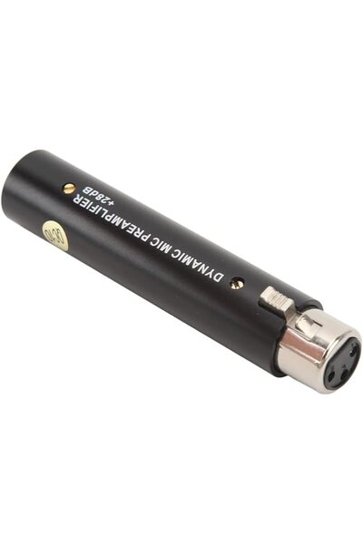 Denash Inline Microphone Preamp, DM1 Dynamite Active in Line Compact Dynamic ...