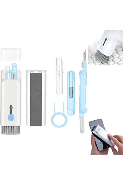 ToolHouse طقم تنظيف إلكترونيات 7 في 1 - منظف لوحة مفاتيح متعدد الوظائف، منظف ...