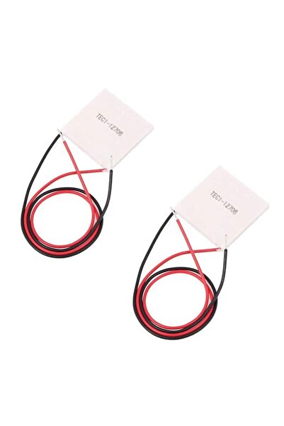 HiLetgo 2pcs TEC1-12706 Semiconductor Refrigeration Tablets TEC1-12706 12V 6A...