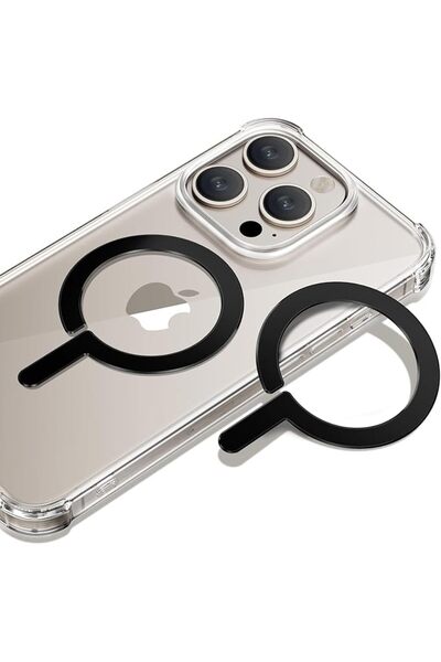 NALACAL مجموعة من حلقتين مغناطيسيتين متوافقتين مع MagSafe، ملصق MagSafe عالمي...
