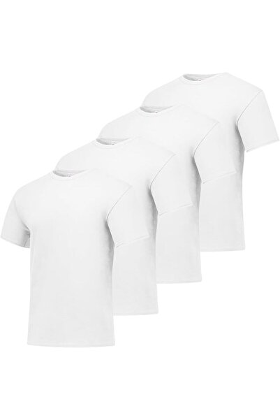 HANES Mens Essentials Comfortsoft Short Sleeve T-Shirt 4 Pack Shirt (pack of 4)