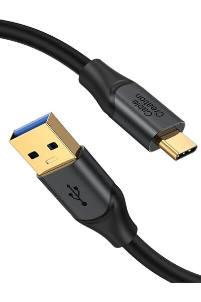 GENERAL كابل كيبل كرييشن عالي السرعة 10 جيجابت في الثانية من USB C إلى USB A ...