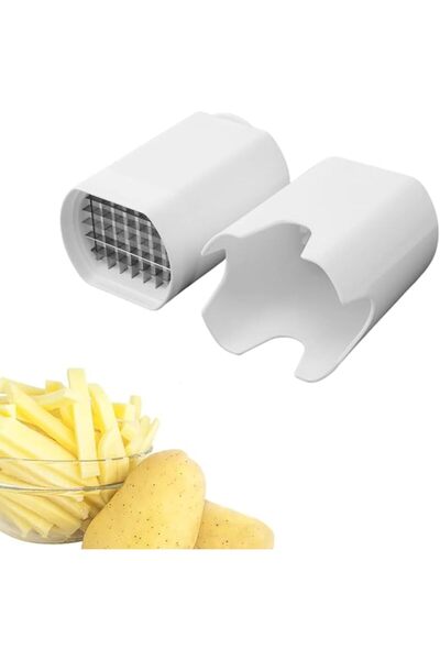 Tazweeq Potato Cutter, French Fry Cutter, Natural Cut Rapid Slicer Vegetable ...