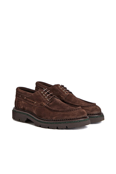 George Hogg Kahverengi Saraç Detaylı Erkek Süet Loafer