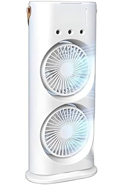 West Biking مروحة رذاذ محمولة ذات طرفين - تعمل بمنفذ USB من النوع C مع مروحة ...