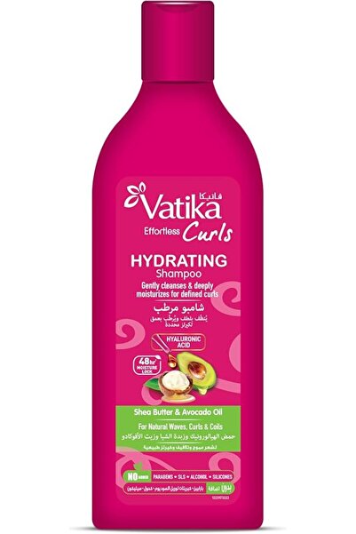 Vatika Ayurveda شامبو فاتيكا المرطب للشعر المجعد 400 مل |   حمض الهيالورونيك،...