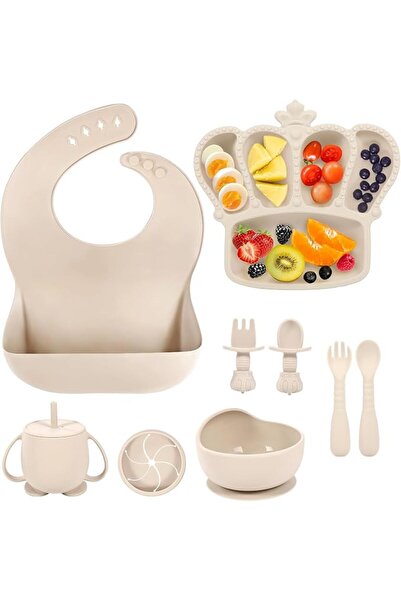 GENERAL Lingge 9-Piece Children's Non-Slip Tableware Set, Bpa-Free Children's...