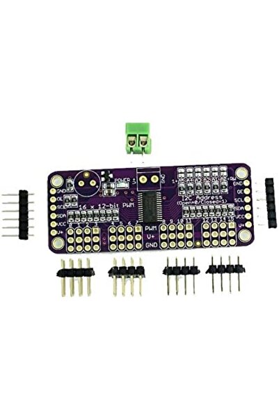 Other لوحة وحدة توسعة الاتصال i2C PCA9685 لأردوينو