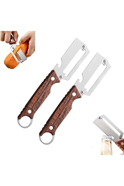 Generic Vegetable Peeler,2-in-1 Multifunctional stainless steel peeler سكين ت...