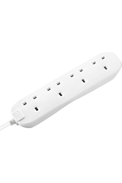 Masterplug Extension Cord 4 Socket Heavy Duty 13Amp UK Electrical Extension |...