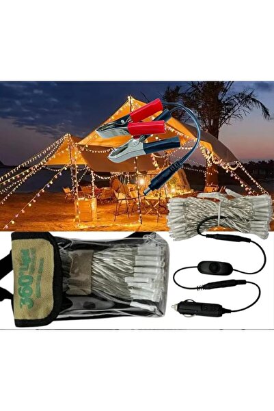 Generic String Lights for Hiking and Camping, Light Strip, 10-Meter Bulb Stri...