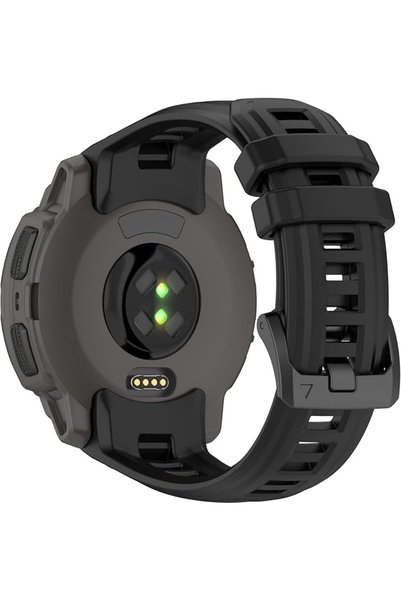 AWADUO Compatible with Garmin Instinct E 45mm Replacement Band Silicone Wrist...