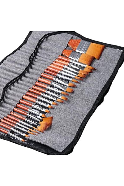 NOVOLAN Paint Brush Set Artist Paint Brush Acrylic Oil Watercolor Detail Pain...