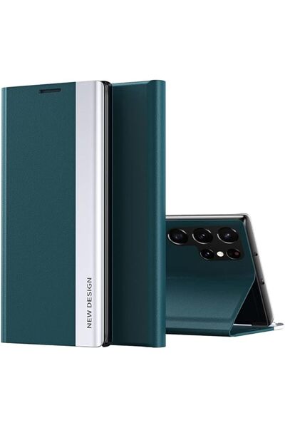 Aookay For Samsung S26 Ultra Leather Case: Luxury Electroplating Kickstand Ca...