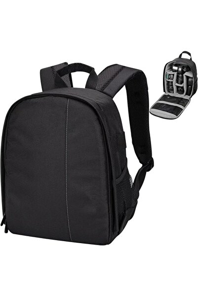 GENERAL حقيبة ظهر احترافية للكاميرا، حقيبة كاميرا لـ DSLR/SLR والكاميرات بدون...