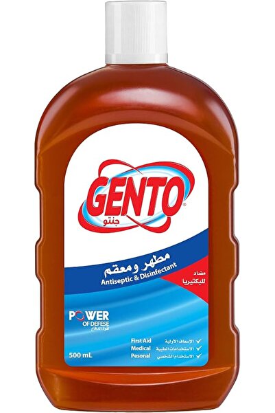 Gento منظفات مطهرة ومضادة للجراثيم، 500 مل