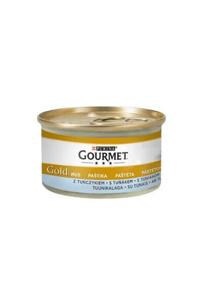 Gourmet Gold Hrană umedă pentru pisici, Gourmet Gold, Cu ton, 85 g
