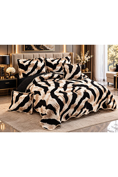 East Comfort Set Cuvertura Finet pentru Pat Dublu, 230x250 cm, 4 Fete de Pern...