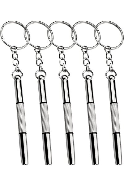 GENERAL 5Pcs Multifunction Eyeglass Screwdriver Mini 3 in 1 Sunglass Watch Re...