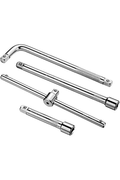 Lawazim Drive Socket Extension -4 Piece 1/2inch- Corrosion Resistant Ratchet ...