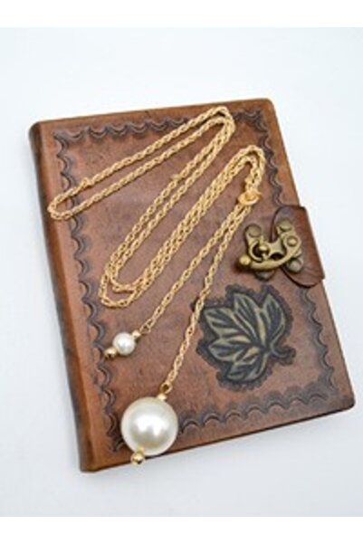Stoneage Suriyan Eye Necklace - Gold Color -